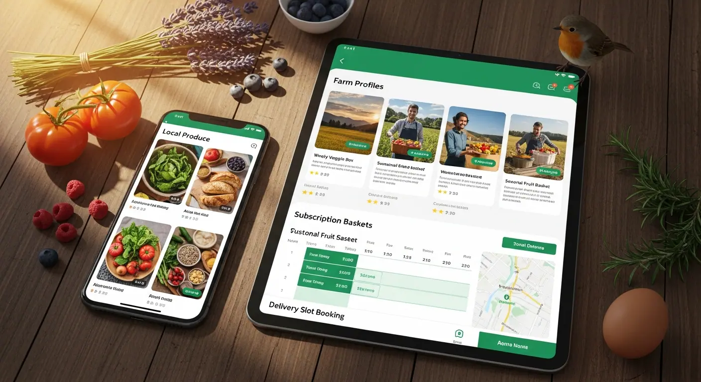 Application FoodCircle de livraison de produits locaux